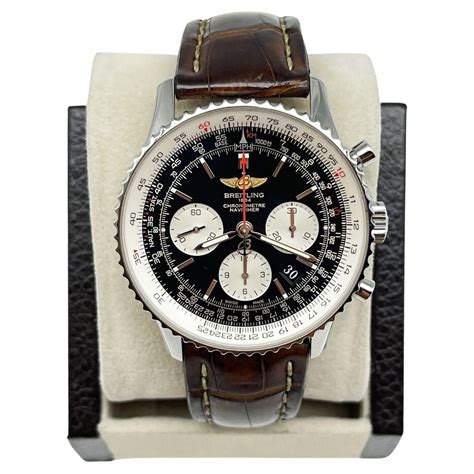 breitling navitimer brown band|Breitling Navitimer price guide.